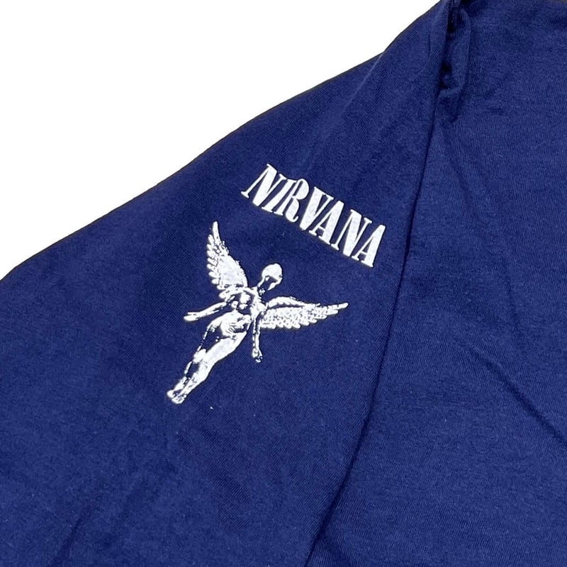 NIRVANA IN UTERO HEART SHAPED BOX LS