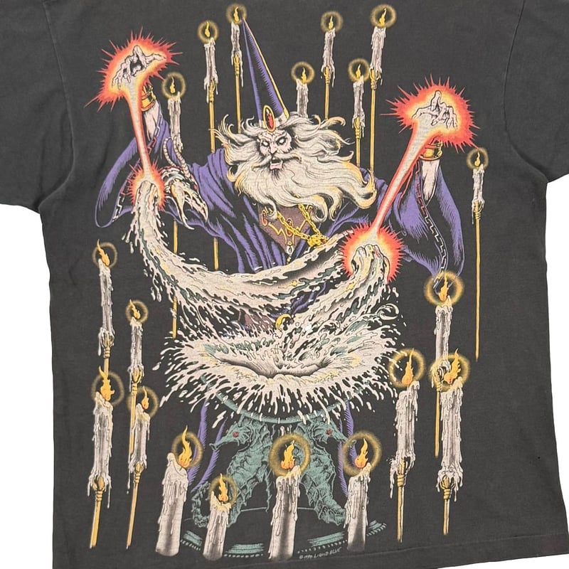 liquid blue WIZARDS 魔法使い　1994 LIQUID BLUE 1994 WIZARDS LIQUID BLUE XL 1112 |