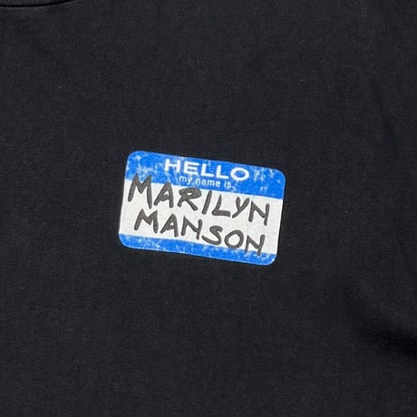 MARILYN MANSON HELLO MY NAME IS MARILYN MANSON WINTERLAND XL 1083