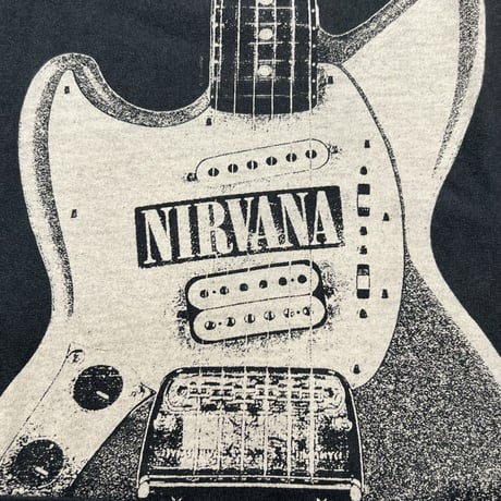 NIRVANA GUITAR TEE ANVIL LARGE 5795