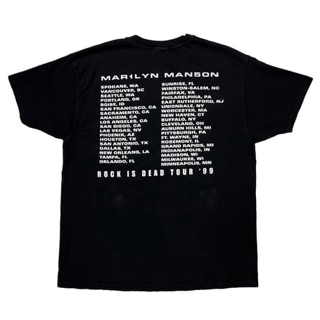 MARILYN MANSON ROCK IS DEAD TOUR '99 WINTERLAND XL 3708