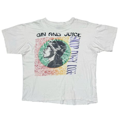 SNOOP DOGG GIN AND JUICE BOOTLEG WHITE XXL 3559