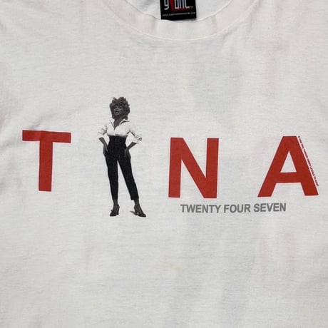 TINA TURNER TWENTY FOUR SEVEN WHITE GIANT MEDIUM 2569