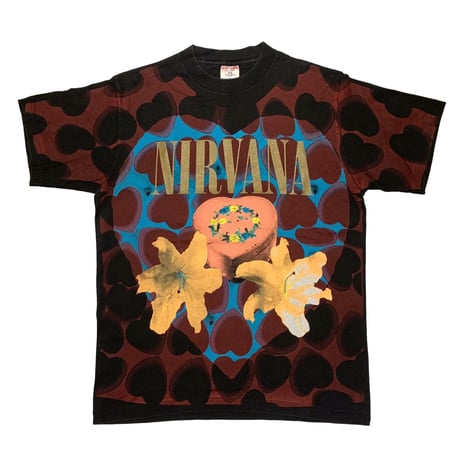 NIRVANA HEART SHAPED BOX SOF TEE LARGE 4502