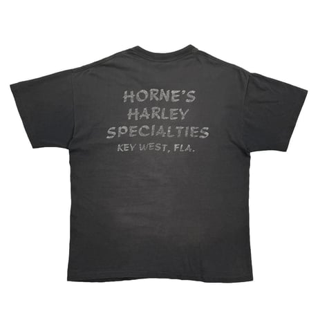 OLD & VINTAGE HARLEY DAVIDSON SHOP BOOTLEG HORNE'S HARLEY SPECIALTIES KEY WEST BELTON XL 5063
