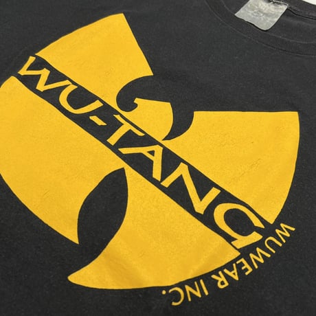 WU-TANG CLAN 90's WU WEAR BIG PRINT TEE BLACK FITS XL-XXL 5820