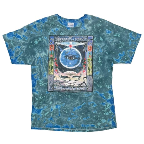GRATEFUL DEAD Y2K SUMMER 1995 TIE DYE Hanes LARGE 6370