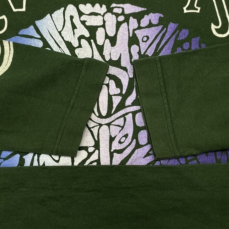 NIRVANA NEVERMIND BOOTLEG LS TEE GREEN LARGE 6419