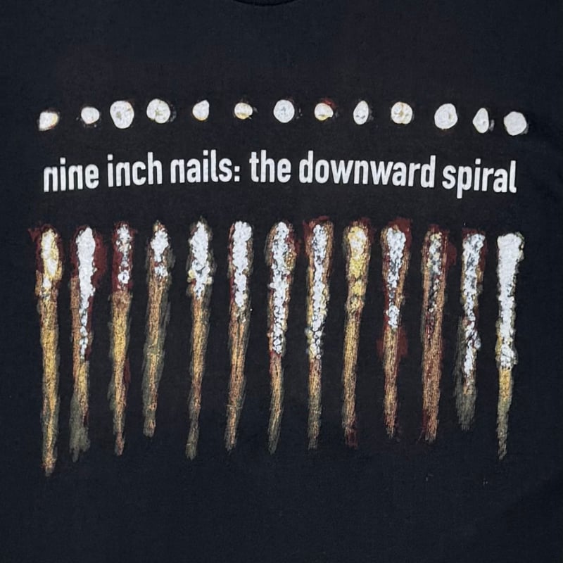 即完売　レア　新品未使用　NINE INCH NAILS オフィシャル NINE INCH NAILS THE DOWNWARD SPIRAL ALL SPORT X