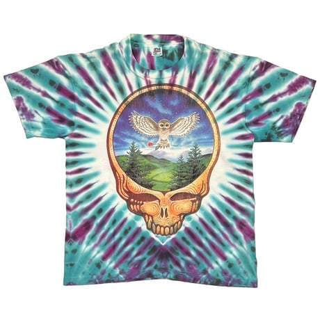 GRATEFUL DEAD EUGENE,OR. AUG 21,22,1993 TIEDYE ANVIL LARGE 4833