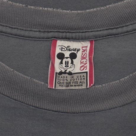 DISNEY VINTAGE BIG MICKEY SHOULDER LINK PRINT OSFA FITS XXL 5906