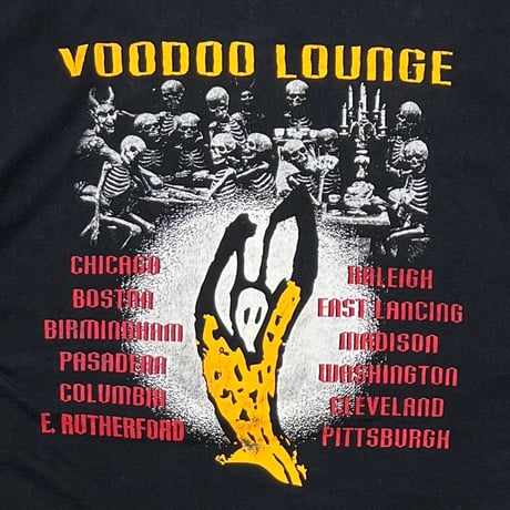 ROLLING STONES VOODOO LOUNGE SPIKE LIP&TONGUE LIQUID BLUE XL 8228