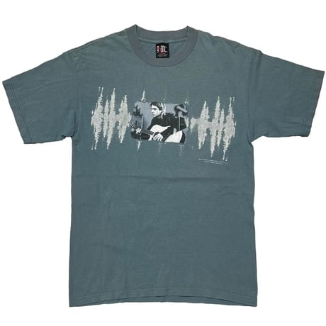 NIRVANA 1997 KURT COBAIN PORTRAIT FADED GREEN giant LARGE 3946