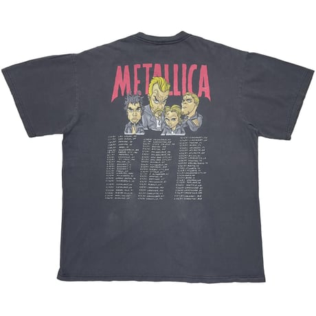 METALLICA 1996 TOUR TEE GIANT XL 3216