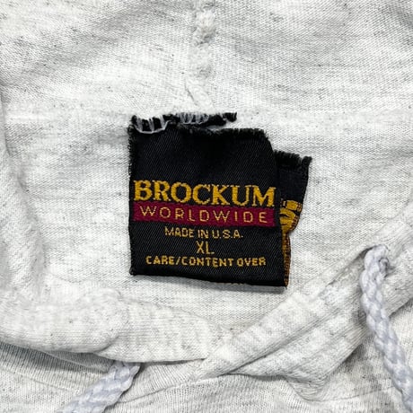 PINK FLOYD NORTH AMERICAN TOUR HOODIE ASH GREY BROCKUM XL 5054 10/27