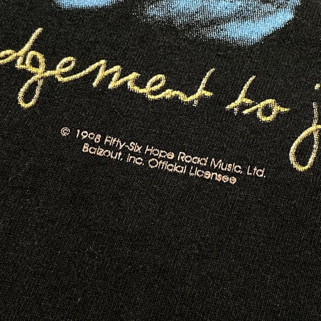 BOB MARLEY 1998 PHOTO TEE FRUIT OF THE LOOM XL 08253
