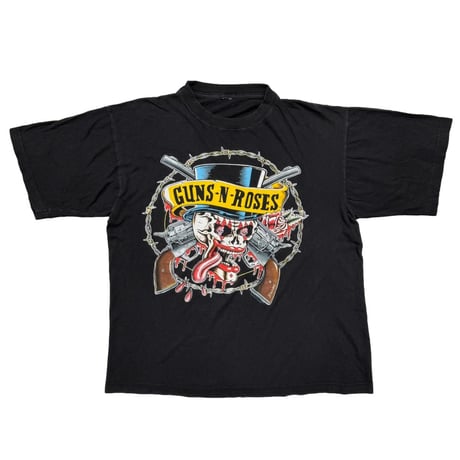 GUNS N' ROSES SILK HAT SKULL PISTOLS EURO FITS XL 8170