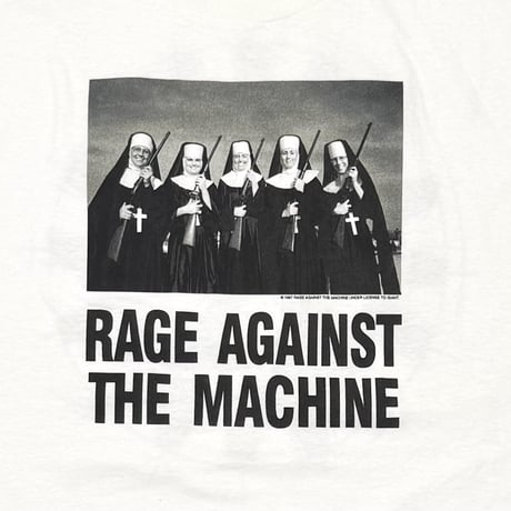 RAGE AGAINST THE MACHINE NUN AND GUNS 1997 GIANT XL 9951