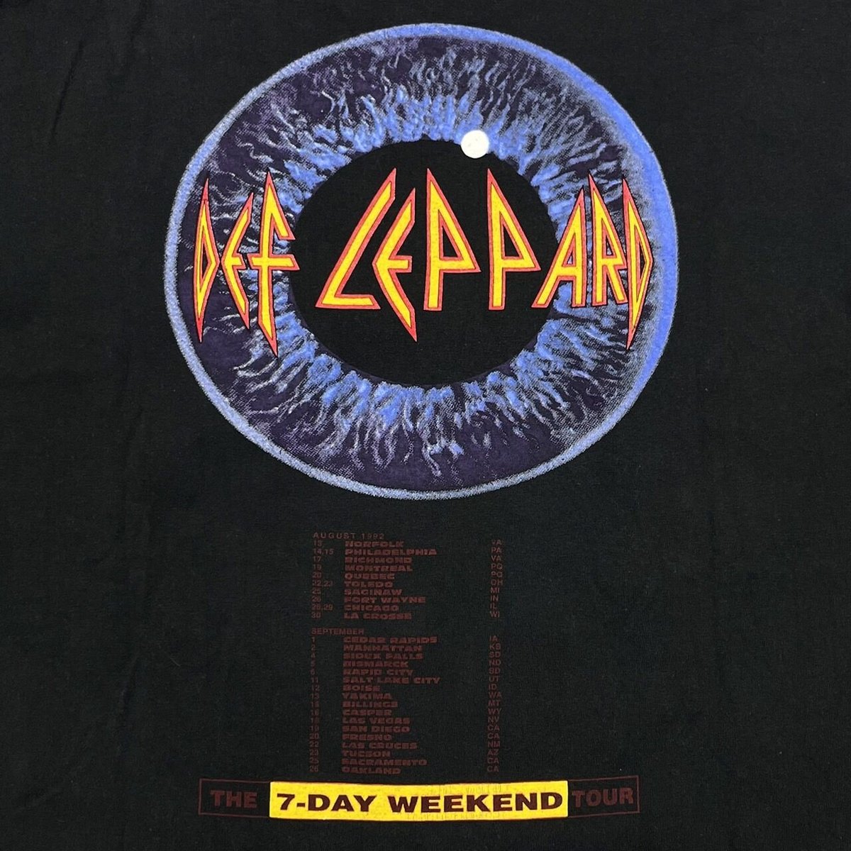 DEF LEPPARD ADRENALIZE THE 7-DAYS WEEKEND TOUR