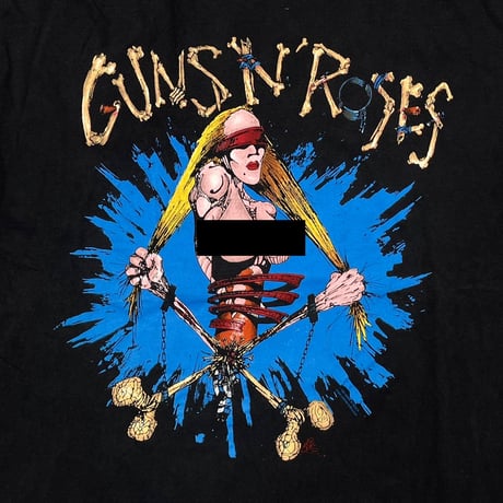 GUNS N' ROSES PRETTY TIED UP EUROPEAN TOUR 1992 EURO FITS XL 3597