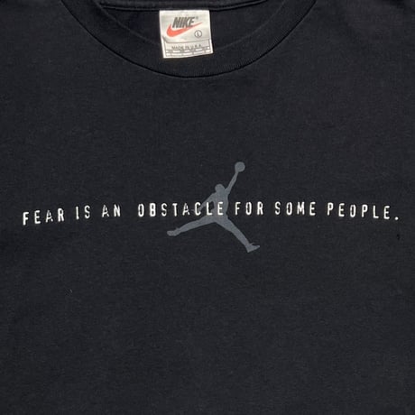 NIKE MICHAEL JORDAN FEAR IS AN ILLUSION LARGE 3629
