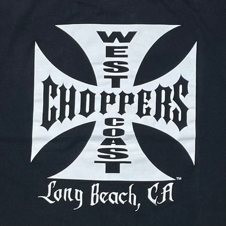 WEST COAST CHOPPERS IRON CROSS LONG BEACH CA SS XXL 6696