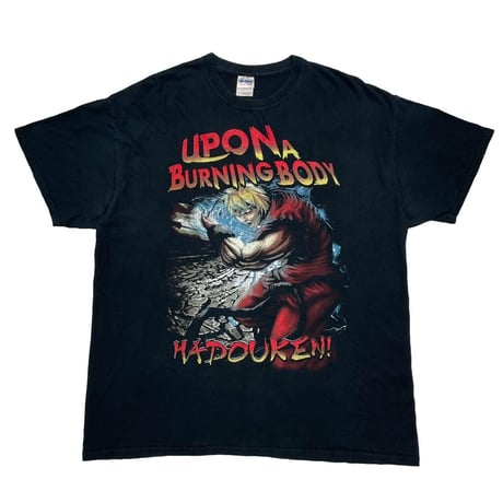 STREET FIGHTER KEN HADOUKEN GILDAN XL 0013