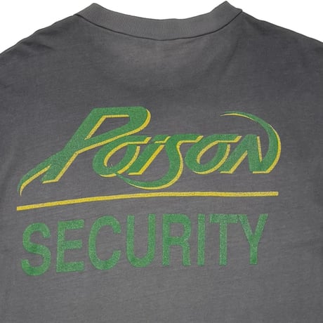 POISON SECURITY 1989 FADED FITS LARGE 0686