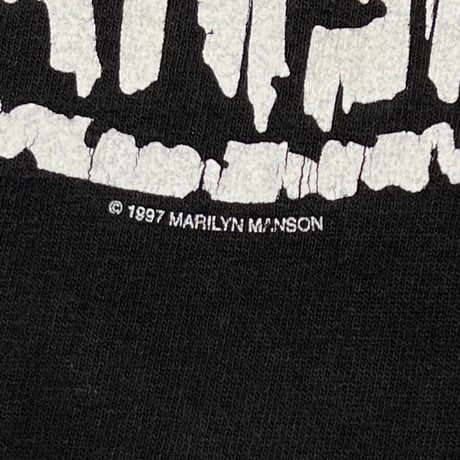 MARILYN MANSON 1997 FISH LOGO FITS XL 8387
