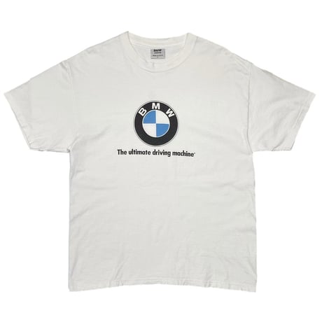 BMW EMBLEM The ultimate driving machine WHITE LARGE 5101