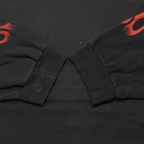 HARLEY DAVIDSON FLAMING SLEEVE SHELDON'S AUBURN LS XL 5942