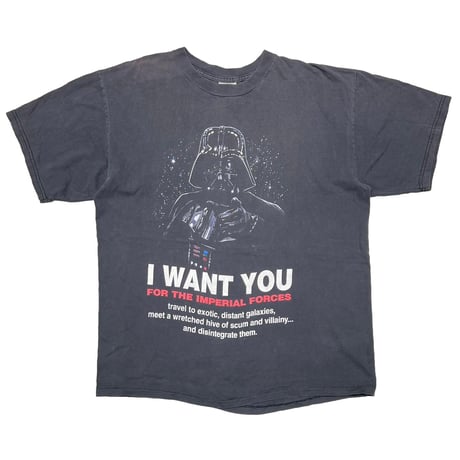 STAR WARS DARTH VADER I WANT YOU TULTEX XL 4142