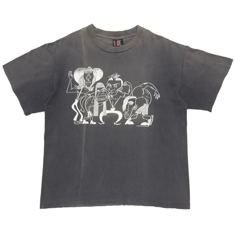 RED HOT CHILI PEPPERS 1990 PICASSO giant BY TEE JAYS XL 9410