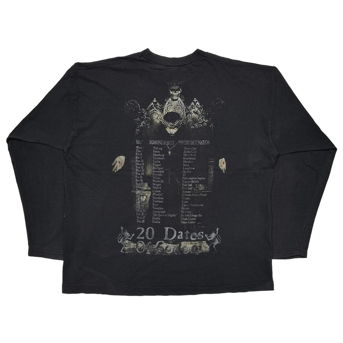 CRADLE OF FILTH CHAPTER V~ TOURTURNING LS FITS