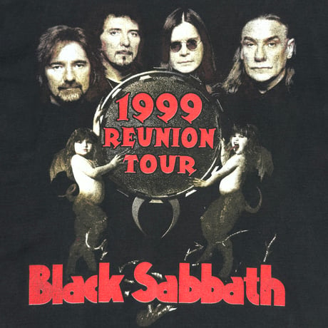 BLACK SABBATH 1999 REUNION TOUR FITS XL 0639