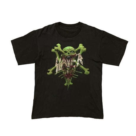 SLAYER Wes Benscoter 1995 SKULL TEE FIT LIKE L~XL KD4982