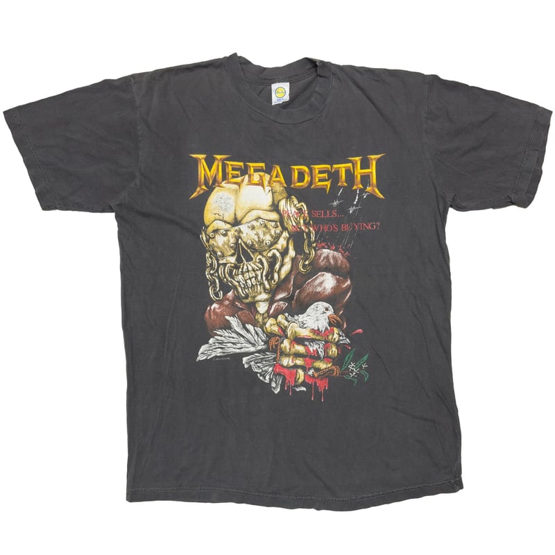 Megadeth グラフィックTシャツ XL XL】MEGADETH メガデス バンドTシャツ バンT ミュージックT