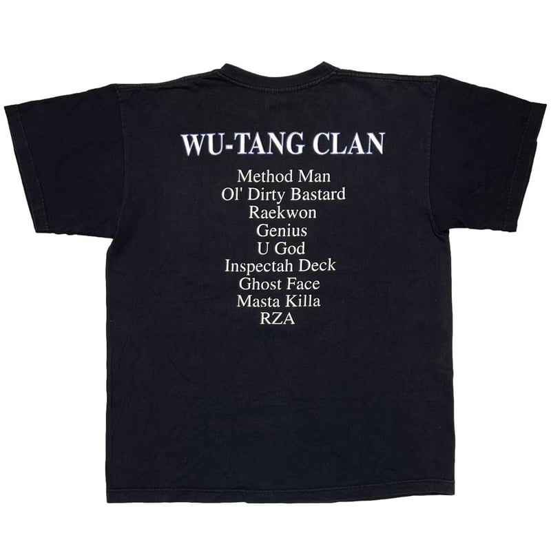 ミュージシャン WU-TANG CLAN BIG LOGO LARGE greatLAnd ミュージシャン WU-TANG CLAN BIG LOGO LARGE greatLAnd fit