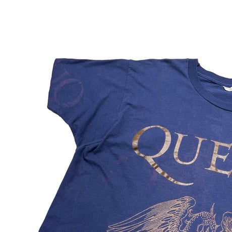 QUEEN 1991 EMBLEM LOGO NAVY FITS XL 9089