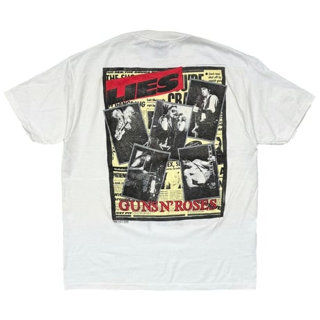 GUNS N' ROSES IZZY STRADLIN 1989 PATIENCE WHITE BROCKUM LARGE 3156
