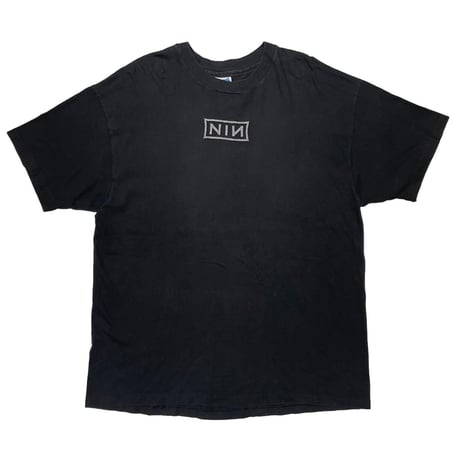 NINE INCH NAILS NIN BOX LOGO AMMONITE HANES XL 6383