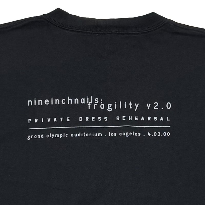 NINE INCH NAILS BOX LOGO FRAGILITY ALL SPORT LA