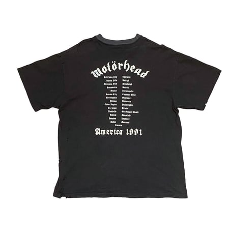 MOTOR HEAD AMERICA TOUR 1991 HANES XL 6320