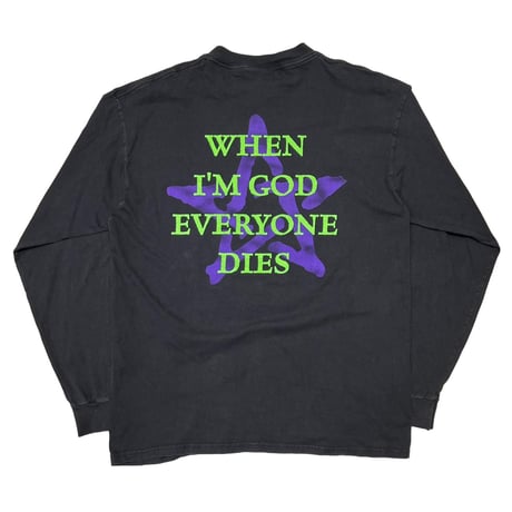 MARILYN MANSON WHEN I'M GOD EVERYONE DIES LS TULTEX XL 2383