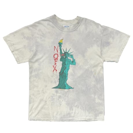 NOFX STATUE OF LIBERTY SUICIDE GREY TIEDYE M&O MEDIUM 4030