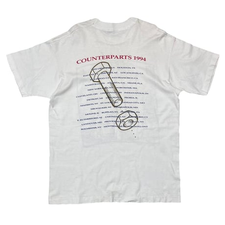 RUSH COUNTERPARTS 1994 FRUIT OF THE LOOM XL 7830