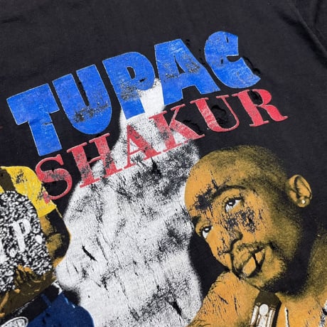 2PAC RAP DESIGN IN MEMORY OF TU PAC RIP 71 to 96 SHORT HILLS TEE XL 9092