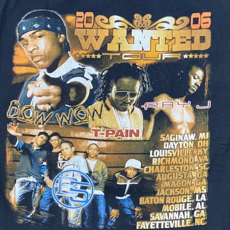 BOW WOW 2006 WANTED TOUR TEE PRO WEIGHT MEDIUM 5905