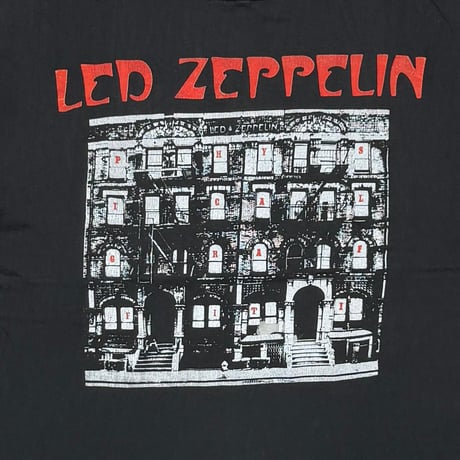 LED ZEPPELIN PSYSICAL GRAFFITI BLACK FITS LARGE 1115