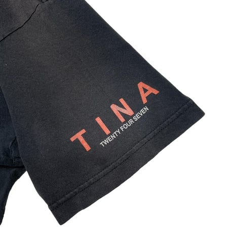 TINA TURNER TWENTY FOUR SEVEN TEE BLACK GIANT LARGE 5282